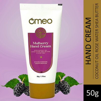 Omeo Natural Mulberry Hand Cream 50g for Dry&Rough Hands Moisturization for Men&Women(50 g)