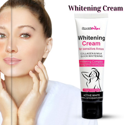 smartdrops Advanced Whitening & Brightening Cream For Skin Repair & Daily Glowing Skin(60 g)