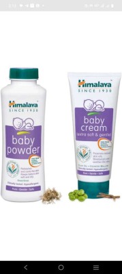 Himalaya Herbals HIMALAYA BABY CREAM 200G +BABY POWDER 200G PACK OF 2 ITEM(400 ml)