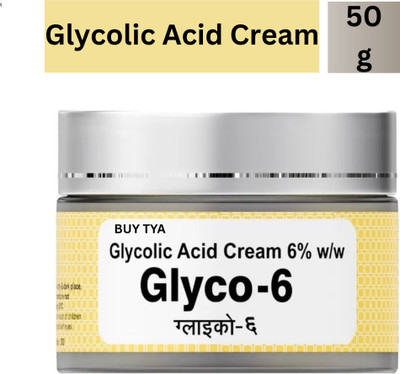 Buy TYA Glycolic 6 Cream 50gm Brightening Peeling Cream Pack of 1(50 g)