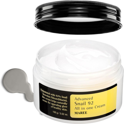 Maree Advanced Snail 92 All In One Cream – Anti-Aging & Repairing Moisturizer(100 g)