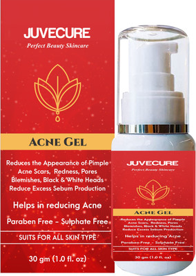 juvecure Advanced Acne Gel - Fast-Acting Pimple & Blemish Control Treatment(30 g)
