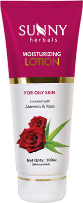 Sunny Herbals Moisturizing Lotion with Aloe Vera and Rose(100 ml)