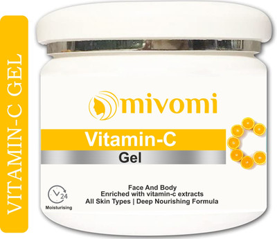 MIVOMI Herbal Vitamin-C Massage Gel With Natural Extracts|Helps Nourishes &Moisturizing(250 g)