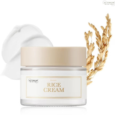 ACTIWOW Korean Rice Cream Instant Glow Hydrating(50 g)