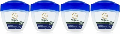 NIMBARKA Multipurpose Petroleum Jelly For for curing all dry skin issues 50*4 Pack Of 4(200 ml)