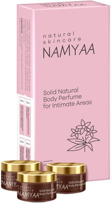 Namyaa Solid Natural Body Perfume for Sensitive Areas- Underarms, Neck(45 g)