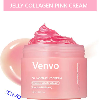 venvo Collagen Pink Essence Night Cream for Firm Glow(50 ml)
