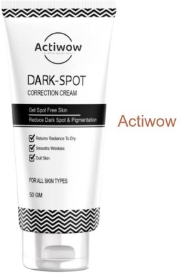 ACTIWOW Dark Spot Remover Cream for Acne Scar Fading & Skin Brightening A01(50 g)