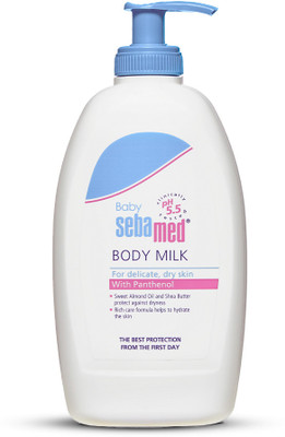 Sebamed Baby Body Milk Lotion|pH 5.5|Ideal for daily hydration of dry skin(400 ml)