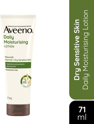 Aveeno Daily Moisturizing Lotion| Nourishes Normal to Dry Sensitive Skin with Oats(71 ml)