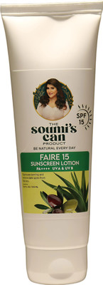 The Soumi's Can Product FAIRE 15 SUNSCREEN LOTION(100 ml)