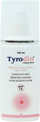 Tyrodin Creamy Lotion For Body tan Removal 100ml(100 ml)