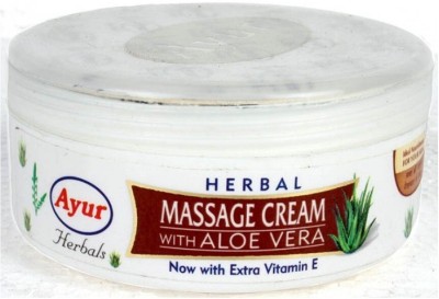 Ayur Herbal Massage Cream With Aloe Vera(200 ml)