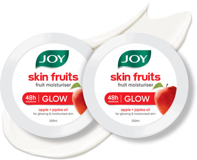 Joy Skin Fruits Fruit Moisturizing Skin Cream With Jojoba and Almond Oil, for all skin type(400 ml)