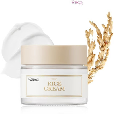 ACTIWOW Korean Rice Cream Instant Glow Moisture(50 g)