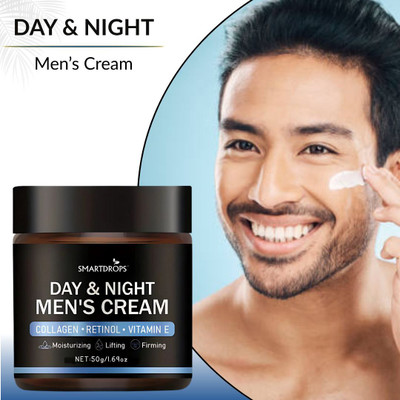 smartdrops Men's Day & Night Skin Whitening & Brightening Cream for Glow & Tan Removal(50 g)
