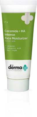 The Derma Co Ceramide + HA Intense for Face, Dry Skin Moisturiser(25 g)