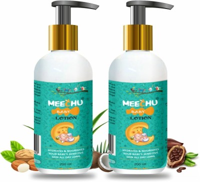 MEECHU Baby Lotion (Pack of 2*200 ml)(0.4 L)