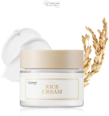 ACTIWOW Korean Rice Cream Ultra Dewy Moisturizer(50 g)