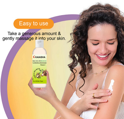 KAIASHA Cocoa Butter Hand & Body Lotion-Vitamin E and coconut oil Moisturizer(200 ml)