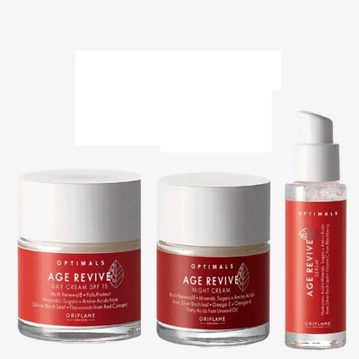 Oriflame Sweden OPTIMALS AGE REVIVE SET OF 3 COMBO OFFER(130 ml)