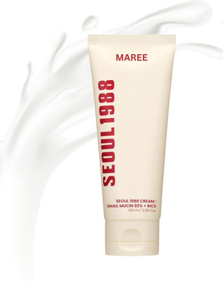 Maree SEOUL 1988 Snail Mucin + Rice Cream – Suitable for Dry, Oily & Sensitive Skin(100 ml)