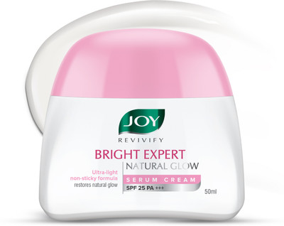 Joy Revivify Bright Expert Natural Glow Brightening Serum Face Cream SPF-25, PA+++(50 g)