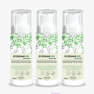 ACTIWOW Eczemaron Anti Fungal Cream for Fast Relief from Itchy, Dry Skin Pack of 3 A01(150 g)