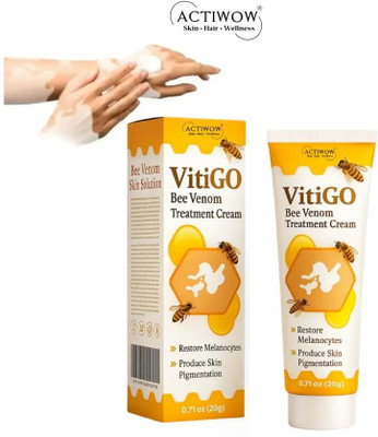 ACTIWOW Vitigo Bee Venom Cream for Blemish Reduction Cream Moisturizer(100 g)