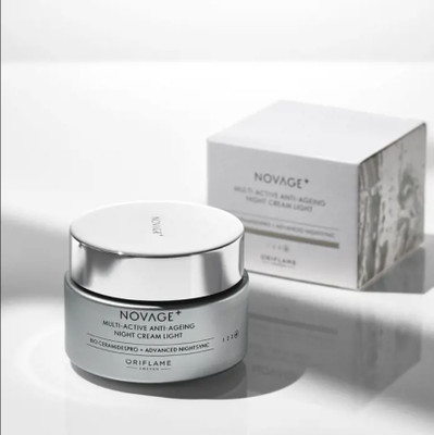 Oriflame NOVAGE+ Multi-Active Anti-Ageing Night Cream Light(50 ml)