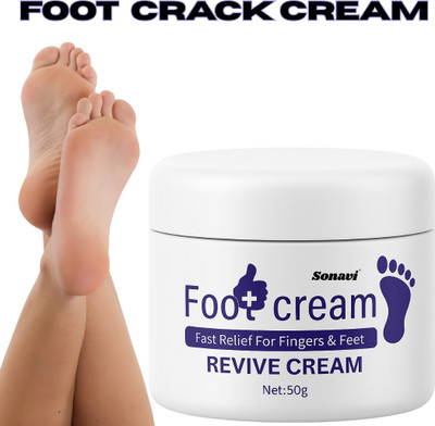 Sonavi Revive Foot Cream for Hands & Feet | Daily Moisturizing Formula | Unisex Use(50 g)