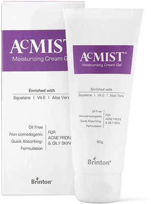 Brinton AcMist Moisturizing Cream Gel for Acne Prone & Oily Skin 50g(50 g)