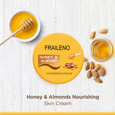 FRAILENO Honey & Almonds Nourishing Skin Cream Moisturising Cold Cream(200 ml)