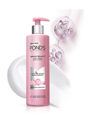 POND's Bright Beauty Light Creme Body Lotion For Smooth & Bright skin(400 ml)