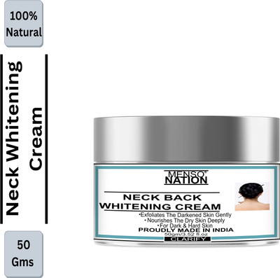 Mensonation Neck Back Cream for Daily care, Spot reduction, Dark spot reduction(50 g)