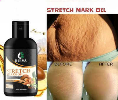 RIBVA Stretch Marks Removal Oil Pack Of 1(100 ml)