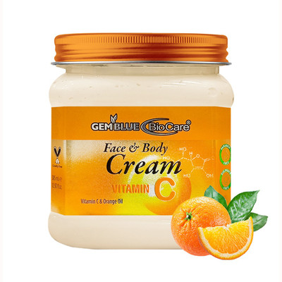 GEMBLUE BIOCARE Vitamin C Cream for Face and Body, Enriched With Vitamin C Extract, 385ml(385 ml)