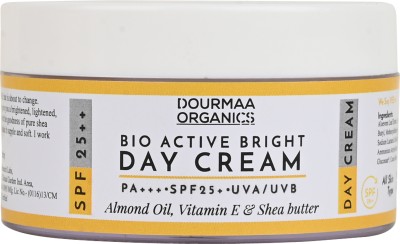 DOURMAA ORGANICS Total Effects Day Cream With Shea Butter SPF 25+ Lightens UVA/UVB Protection(50 g)