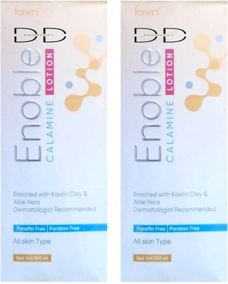 DOOMSDAY ENOBLE LOTION ALOEVERA FOR SOFT & GLOWING SKIN PACK OF 100ml x 2(200 ml)