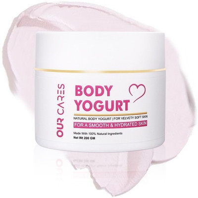 Ourcares Body Yogurt with Blueberry & Niacinamide | For Deeply Nourished(200 g)