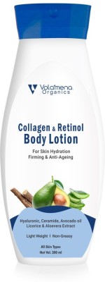 Volamena Organics Collagen & Retinol Light weight body lotion(200 ml)