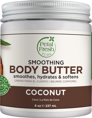 Petal Fresh Pure Smoothing Coconut Body Butter Ultra Moisturizing with Vitamin C 237ml(237 ml)