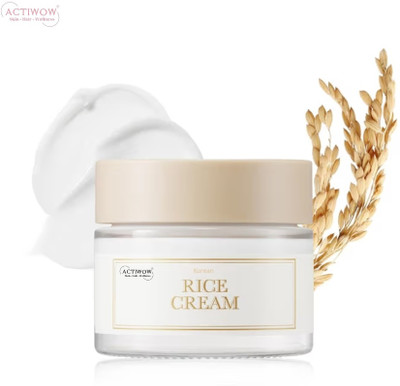 ACTIWOW Korean Rice Cream Refreshing Moisturizer(50 g)
