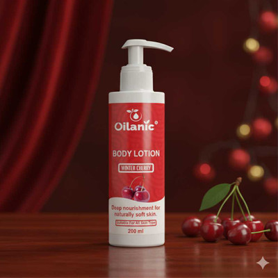 Oilanic Cherry Blossom Daily Moisturizing Body Lotion with Shea Butter 200ML(200 ml)