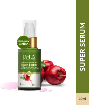 Lotus Botanicals GlycoBoost Radiant Skin Super Serum with Red Apple & Glycolic Acid(30 ml)