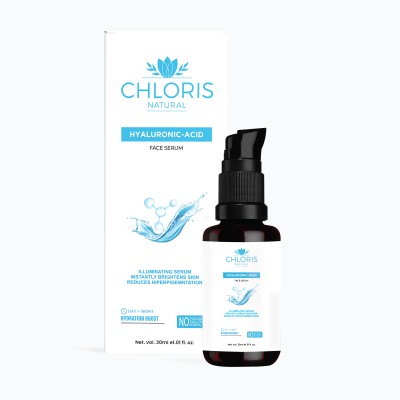 Chloris Natural Hyaluronic Face Serum for Instantly Brightening Skin |Moisturiser(30 ml)