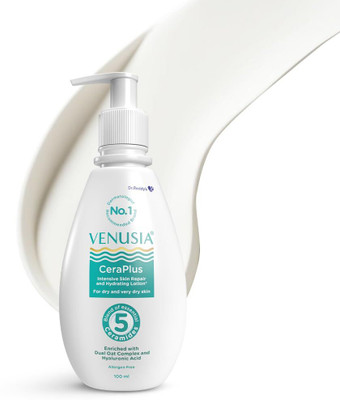 venusia Ceraplus Lotion for Dry Skin - 5 Essential Ceramides for Deep moisturization(100 ml)