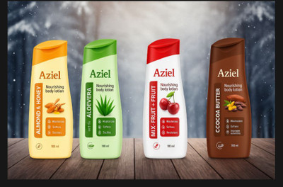 Aziel Total Care Moisturizing Lotion Set – All Skin Types(400 ml)