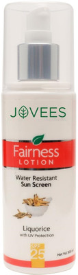 JOVEES Fairness Lotion SPF 25 - Liquorice with UV Protection(100 ml)